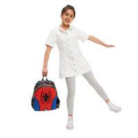 SMGL Spiderman Hooded Junior Character Backpack