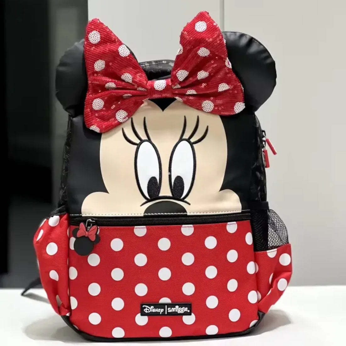 SMGL Minnie Mouse Red Sequin School Backpack