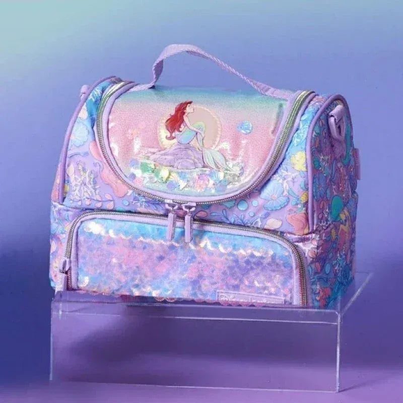 SMGL Ariel Little Mermaid Reversible Sequin Insulated Lunch Bag