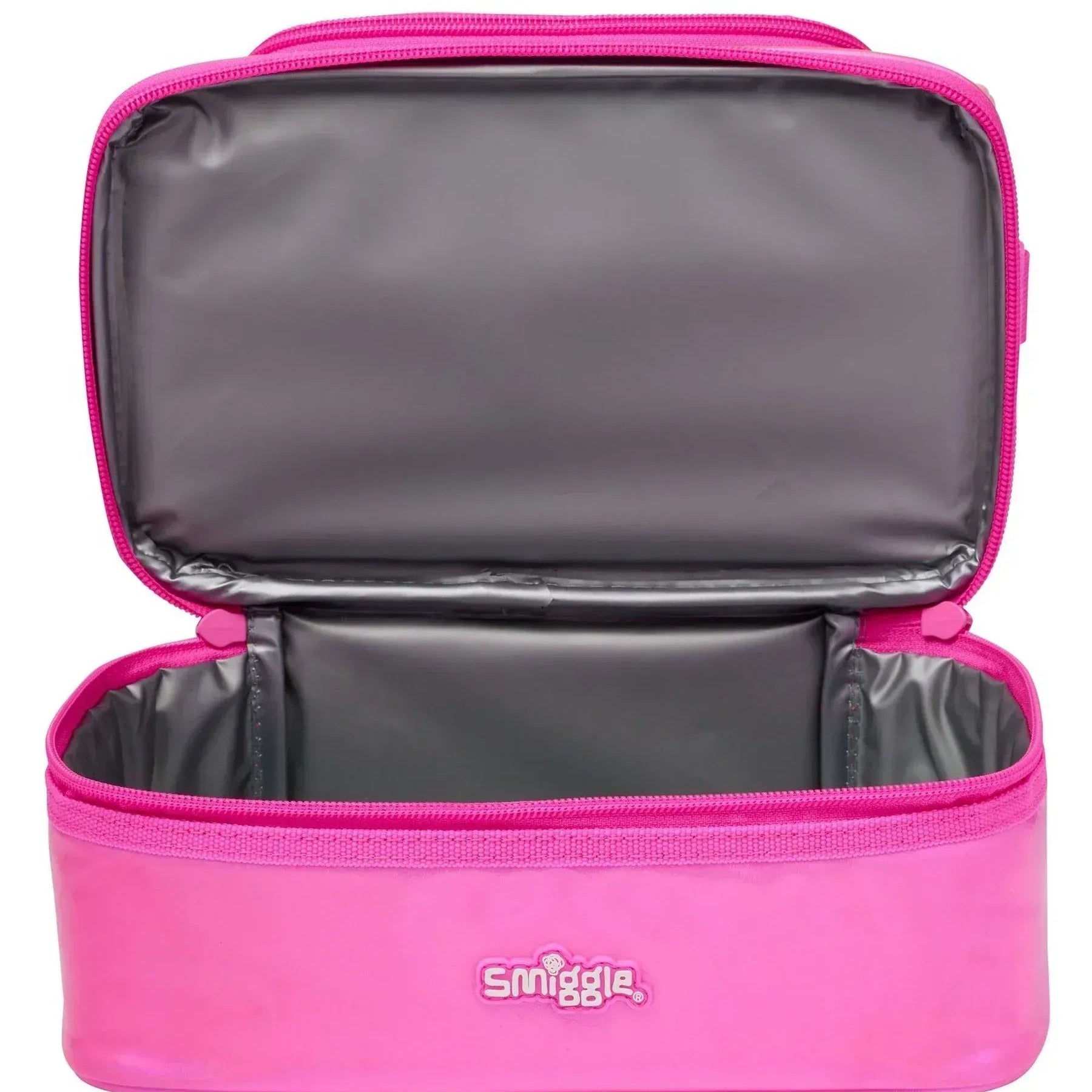 SMGL Barbie Iridescent Pink Double Decker Insulated Lunch Bag