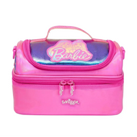 SMGL Barbie Iridescent Pink Double Decker Insulated Lunch Bag