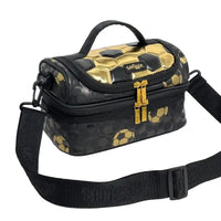 SMGL Gold Football Quilted Double Decker Insulated Lunch Bag