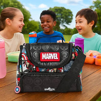 SMGL Avengers Superhero Double Decker Insulated Lunch Bag