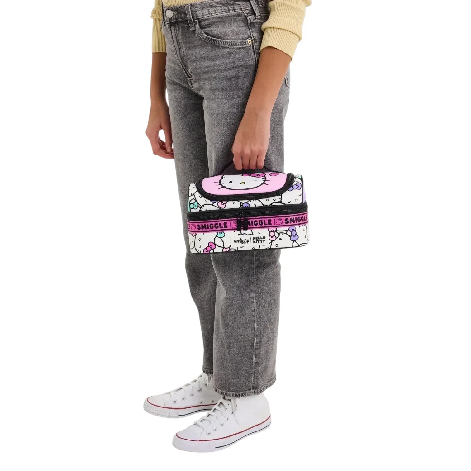 SMGL Hello Kitty Double Decker Insulated Lunch Bag