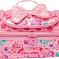 SMGL Minnie Mouse Pink Sequin Bow Insulated Lunch Bag