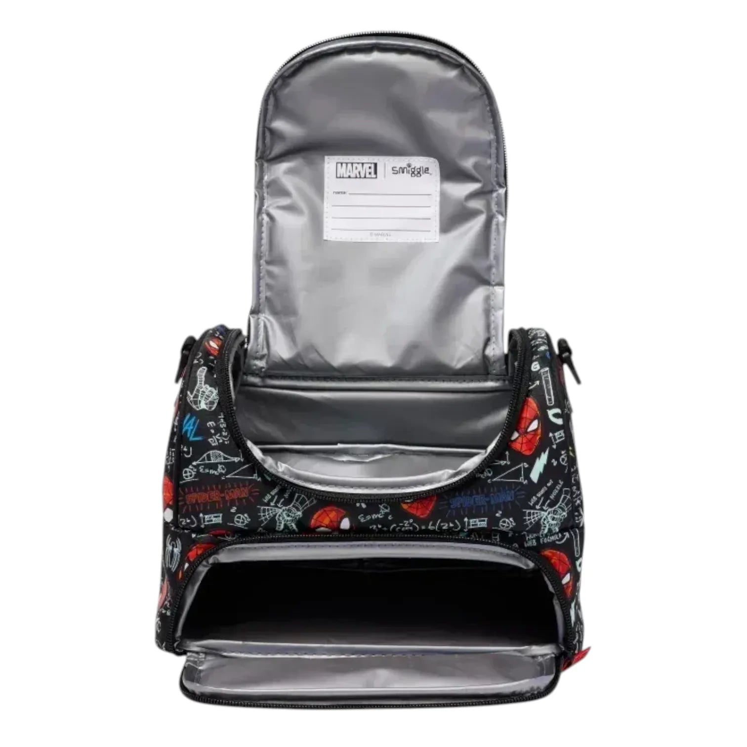 SMGL Spiderman Double Decker Insulated Lunch Bag