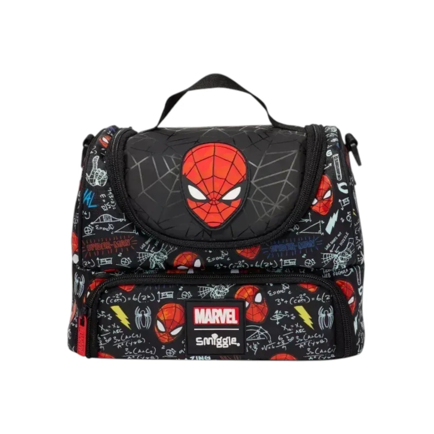 SMGL Spiderman Double Decker Insulated Lunch Bag