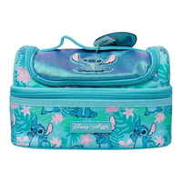 SMGL Stitch Tropical Aqua Double Decker Insulated Lunch Bag