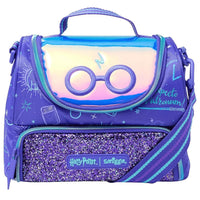 SMGL Harry Potter Glasses Purple Insulated Lunch Bag