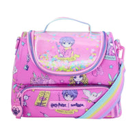 SMGL Harry Potter Pink Double Decker Insulated Lunch Bag
