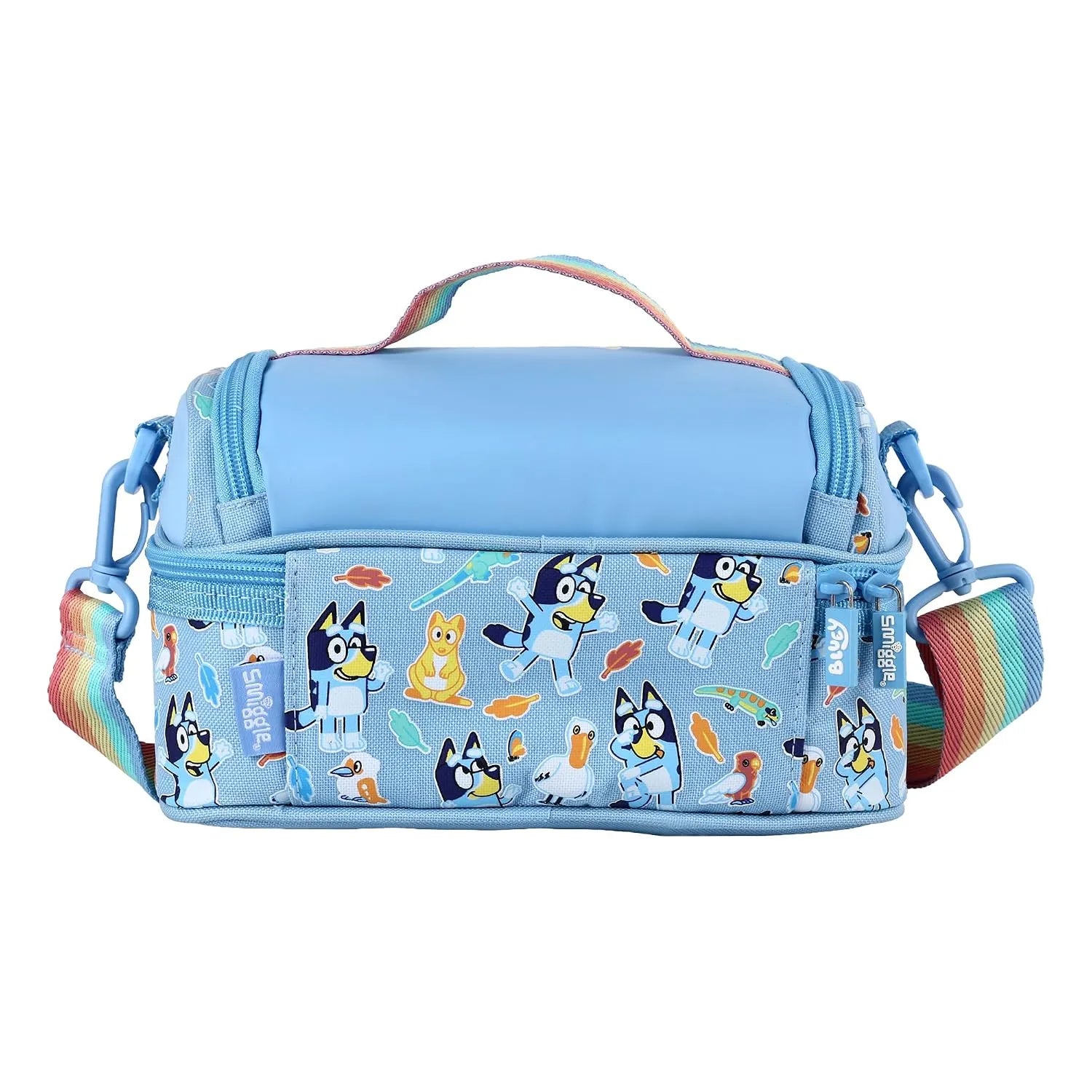 SMGL Bluey Tropical Bushland Double Decker Insulated Lunch Bag