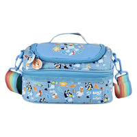 SMGL Bluey Tropical Bushland Double Decker Insulated Lunch Bag
