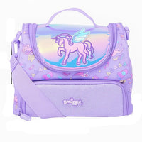 SMGL Purple Iridescent Flying Unicorn Insulated Lunch Bag