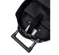 SMGL Trailblazer Star Glitter Wheeled Trolley Backpack