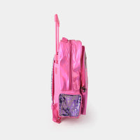 SMGL Barbie Pink Wheeled Trolley Backpack