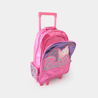 SMGL Barbie Pink Wheeled Trolley Backpack