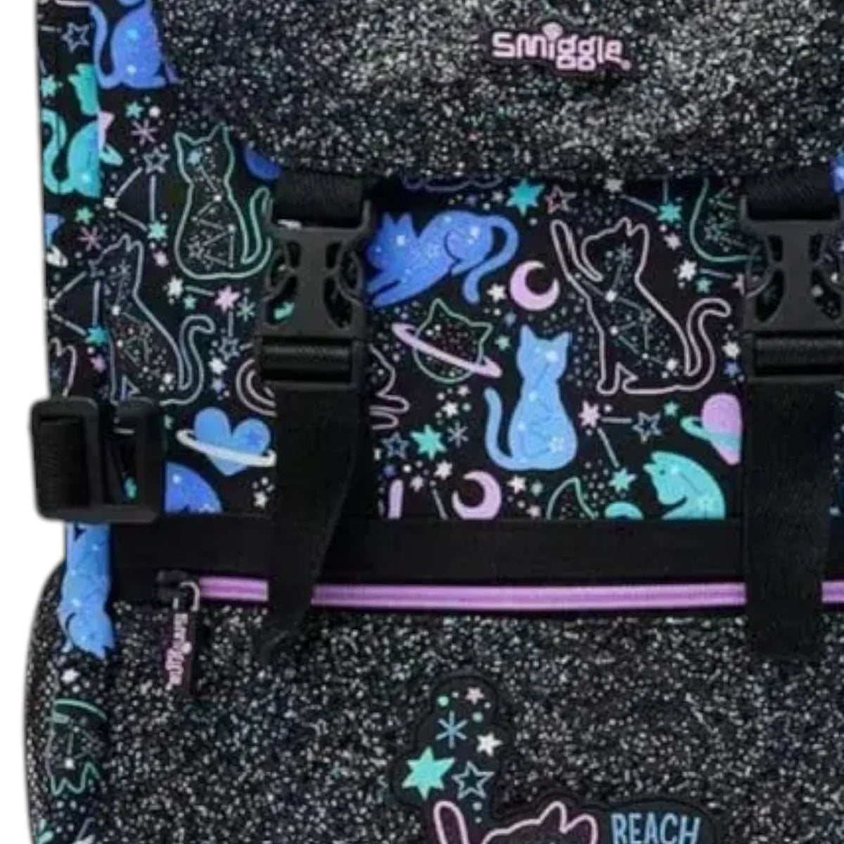 SMGL Cosmic Cat Reach For The Stars Backpack