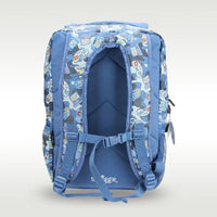 SMGL Game Controller Blue Buckle Flap School Backpack