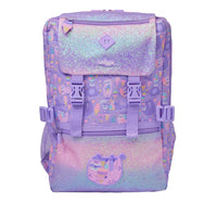 SMGL Sloth Sweet Treat Glitter Buckle Flap Backpack