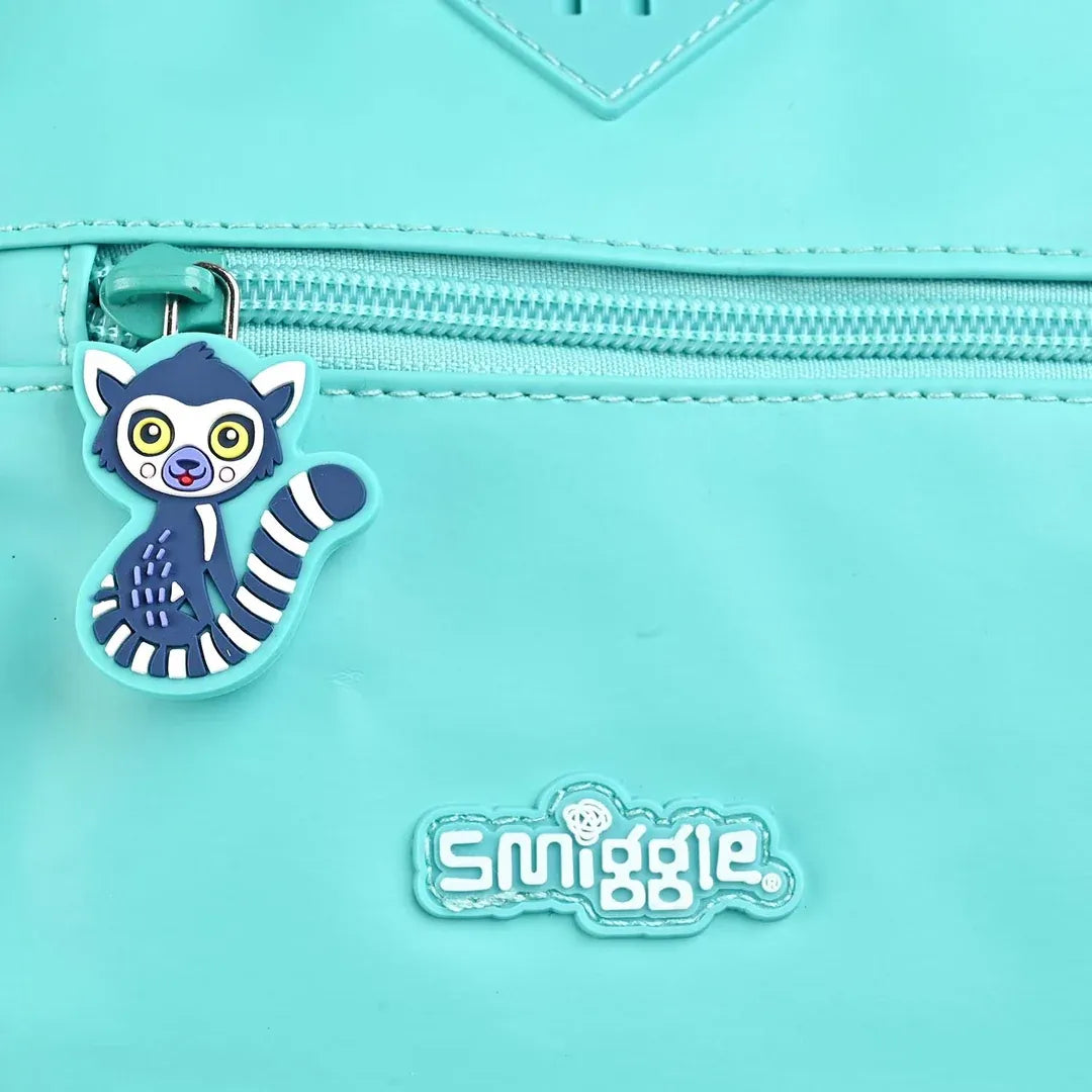 SMGL Tropical Flamingo Mint Buckle Flap Backpack