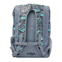 SMGL Shark Attack Buckle Flap School Backpack