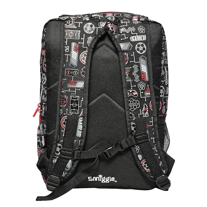 SMGL Football Game On Buckle Flap School Backpack