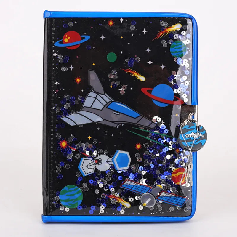SMGL Space Rocket Sequin Secret Diary