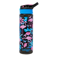 SMGL Tropical Flamingo Flip Top Water Bottle (650 ml)