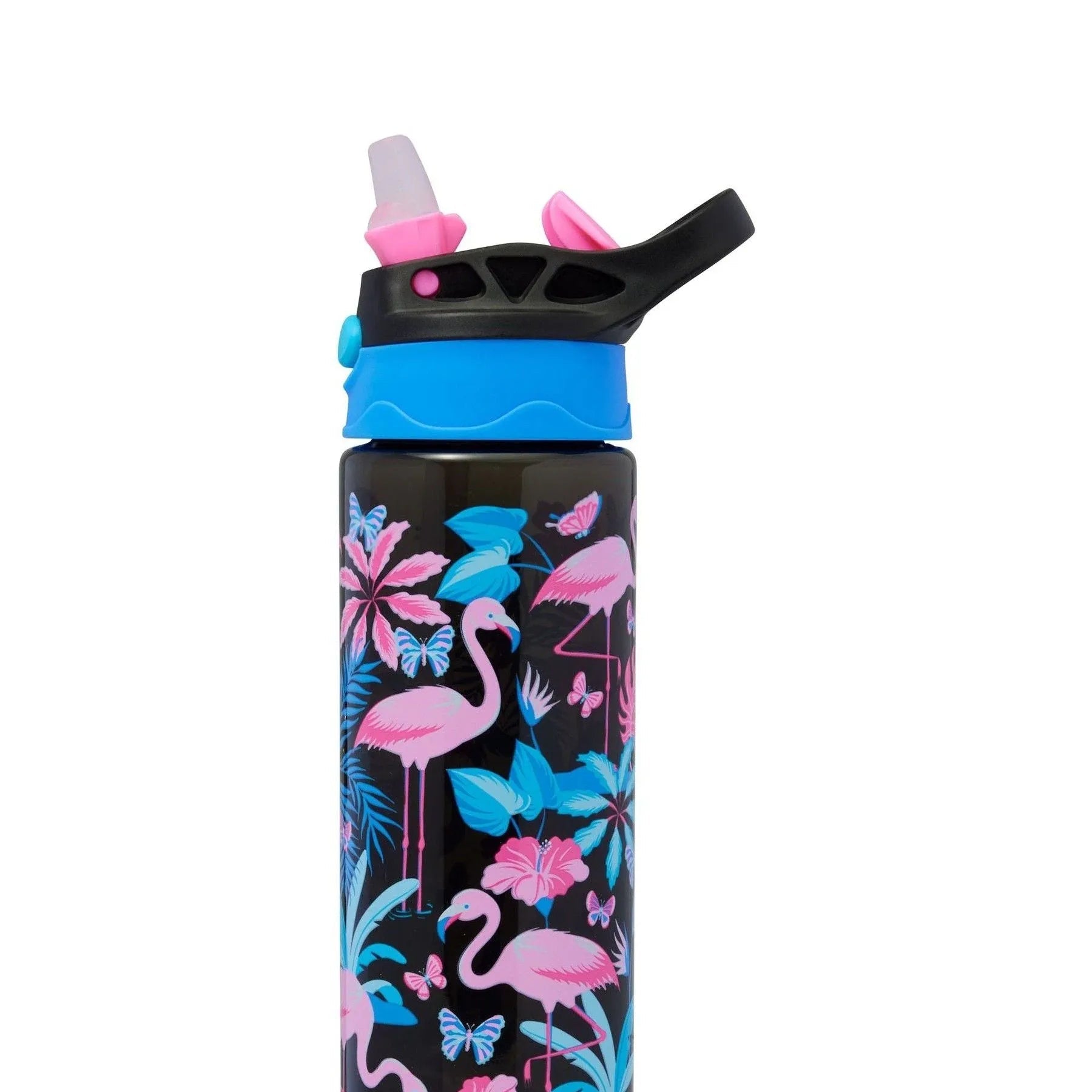 SMGL Tropical Flamingo Flip Top Water Bottle (650 ml)