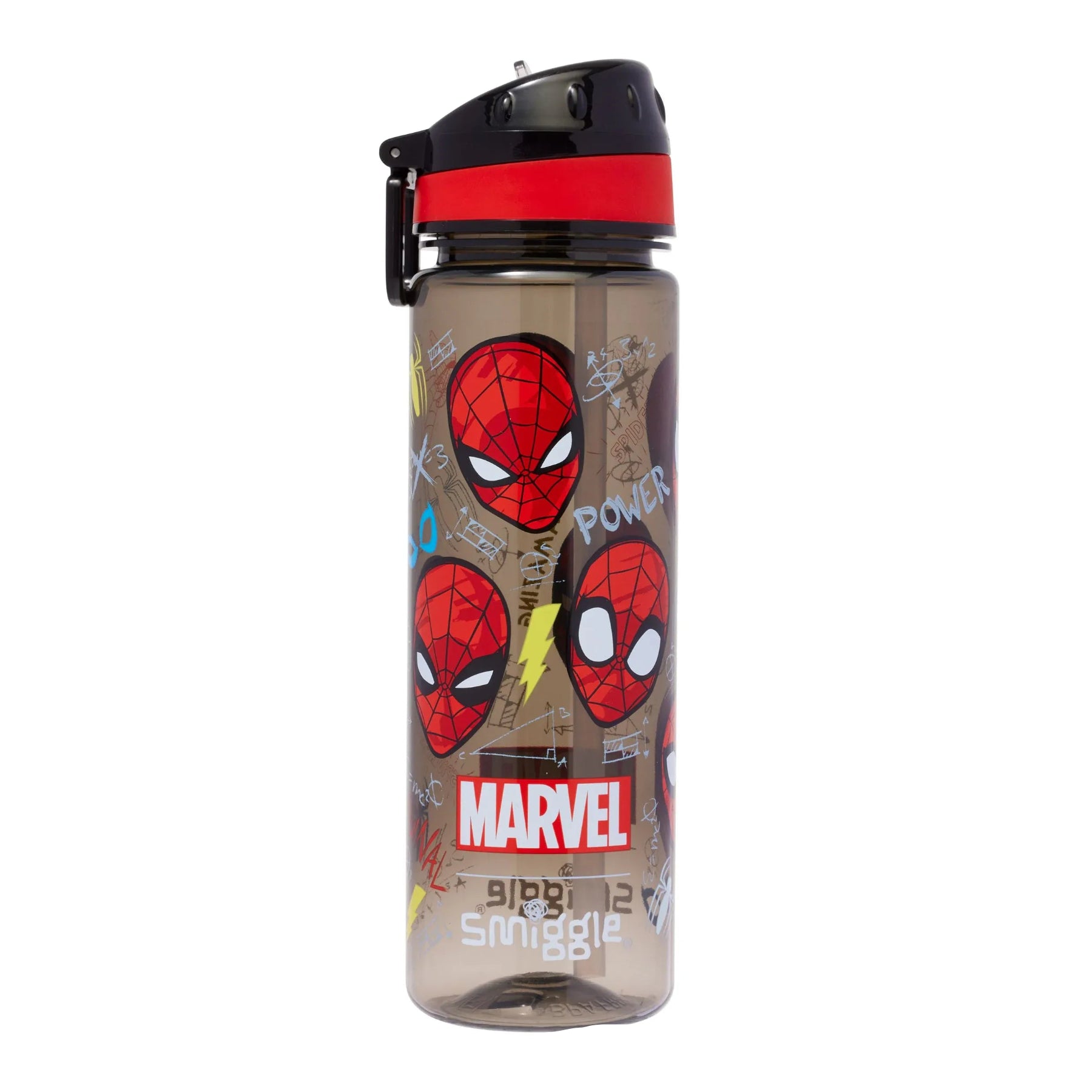 SMGL Spiderman Flip Top Water Bottle (650 ml)