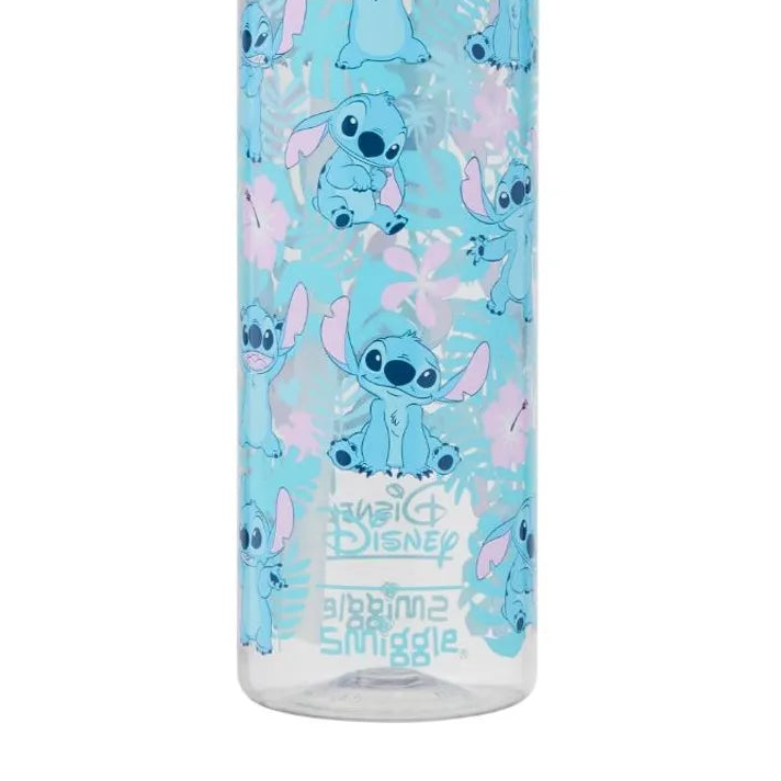 SMGL Stitch Tropical Flip Top Water Bottle (650 ml)