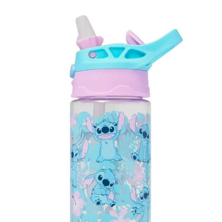 SMGL Stitch Tropical Flip Top Water Bottle (650 ml)