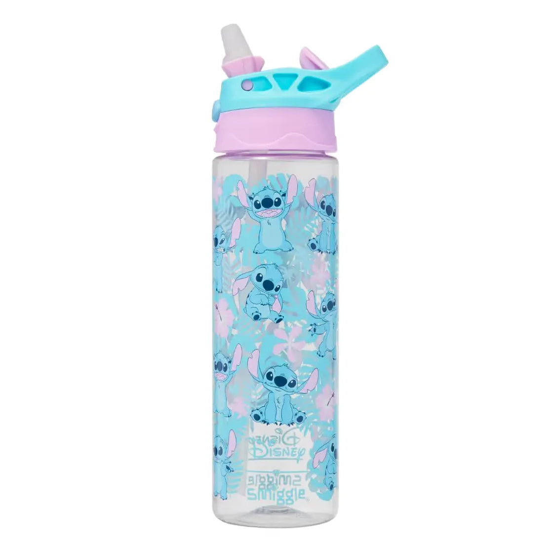 SMGL Stitch Tropical Flip Top Water Bottle (650 ml)