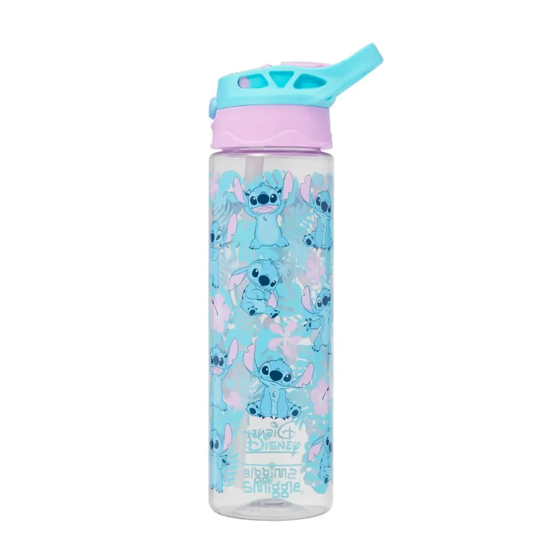 SMGL Stitch Tropical Flip Top Water Bottle (650 ml)