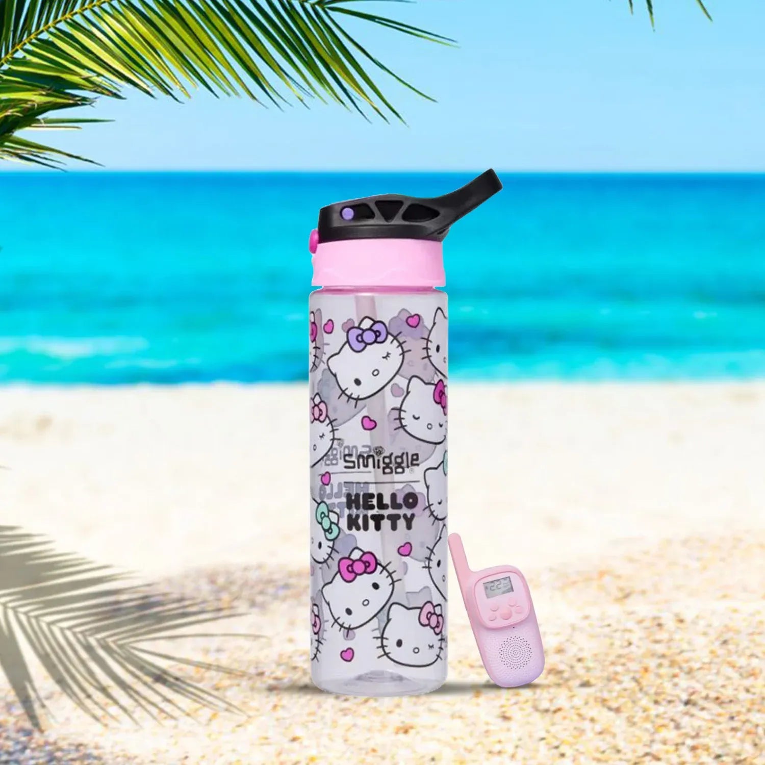 SMGL Hello Kitty Flip Top Water Bottle (650 ml)