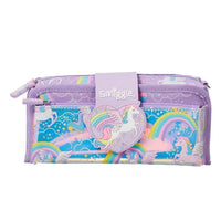 SMGL Flying Rainbow Unicorn Double Layer Pencil Case