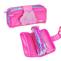 Barbie x SMGL Pink Iridescent Double Layer Pencil Case