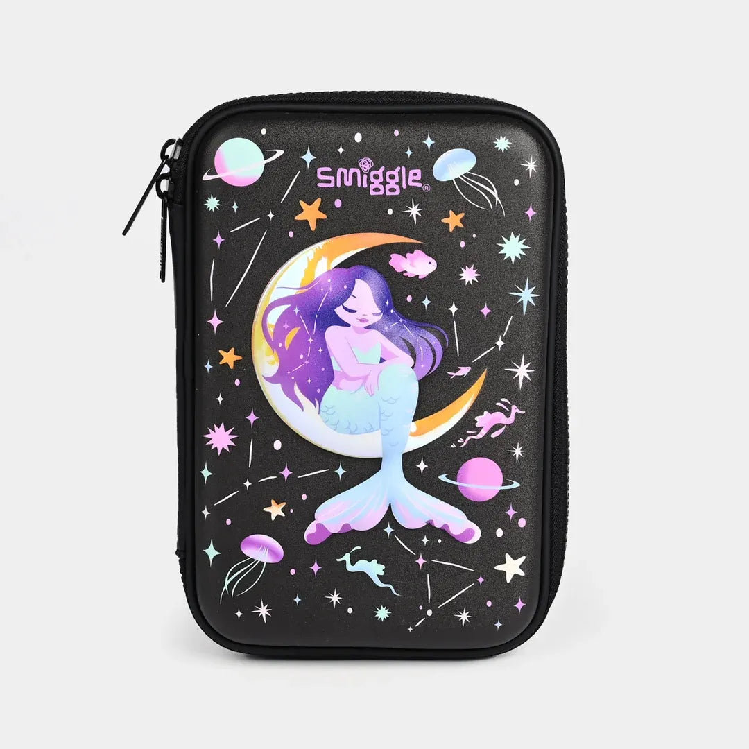 SMGL Moonlight Mermaid Black Hardtop Pencil Case