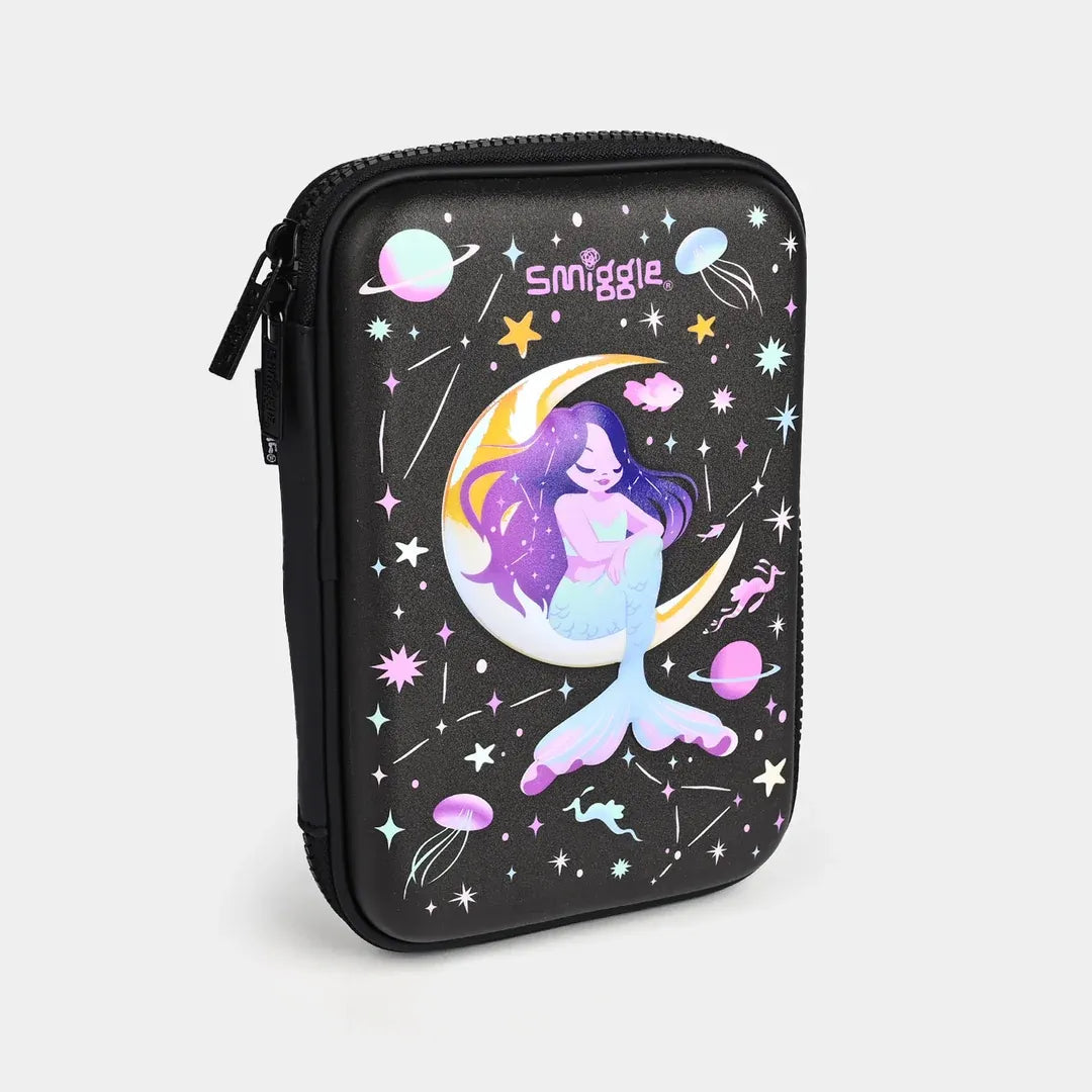 SMGL Moonlight Mermaid Black Hardtop Pencil Case