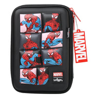 Marvel x SMGL Spiderman Black Hardtop Pencil Case