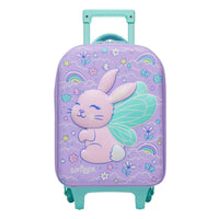 SMGL Fairy Bunny Lavender Junior Hardtop Trolley Bag