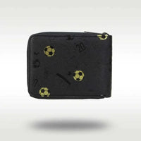 SMGL Football Gold Black Compact Zip Wallet