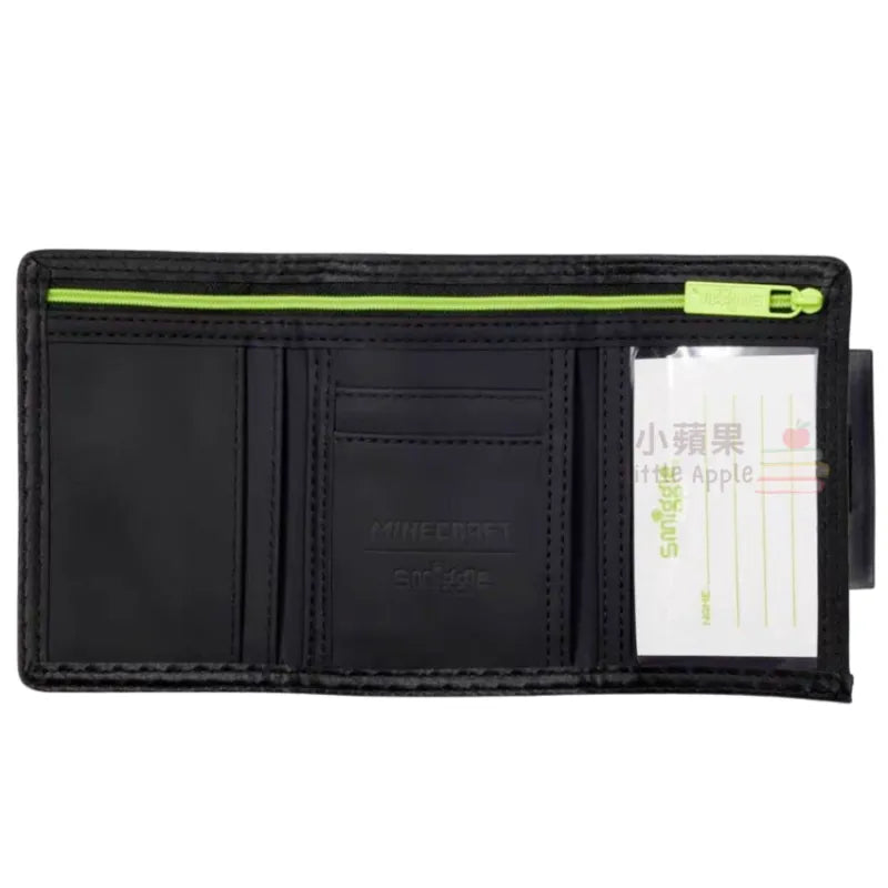 SMGL Minecraft Creeper Tri-Fold Wallet