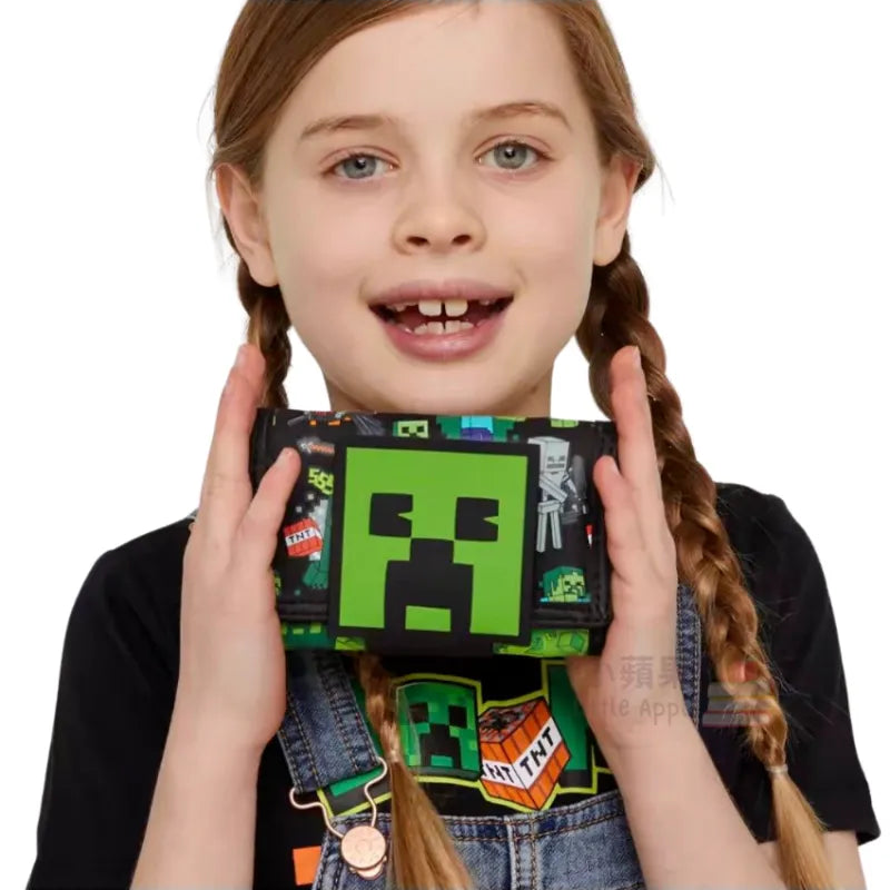 SMGL Minecraft Creeper Tri-Fold Wallet