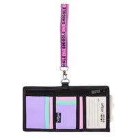 SMGL Hello Kitty White Tri-Fold Lanyard Wallet