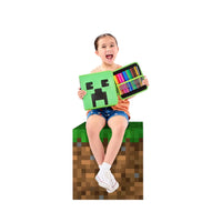 SMGL Minecraft Creeper Hardtop Stationery Gift Pack