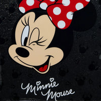 SMGL Minnie Mouse Black Glitter Hardtop Stationery Gift Pack