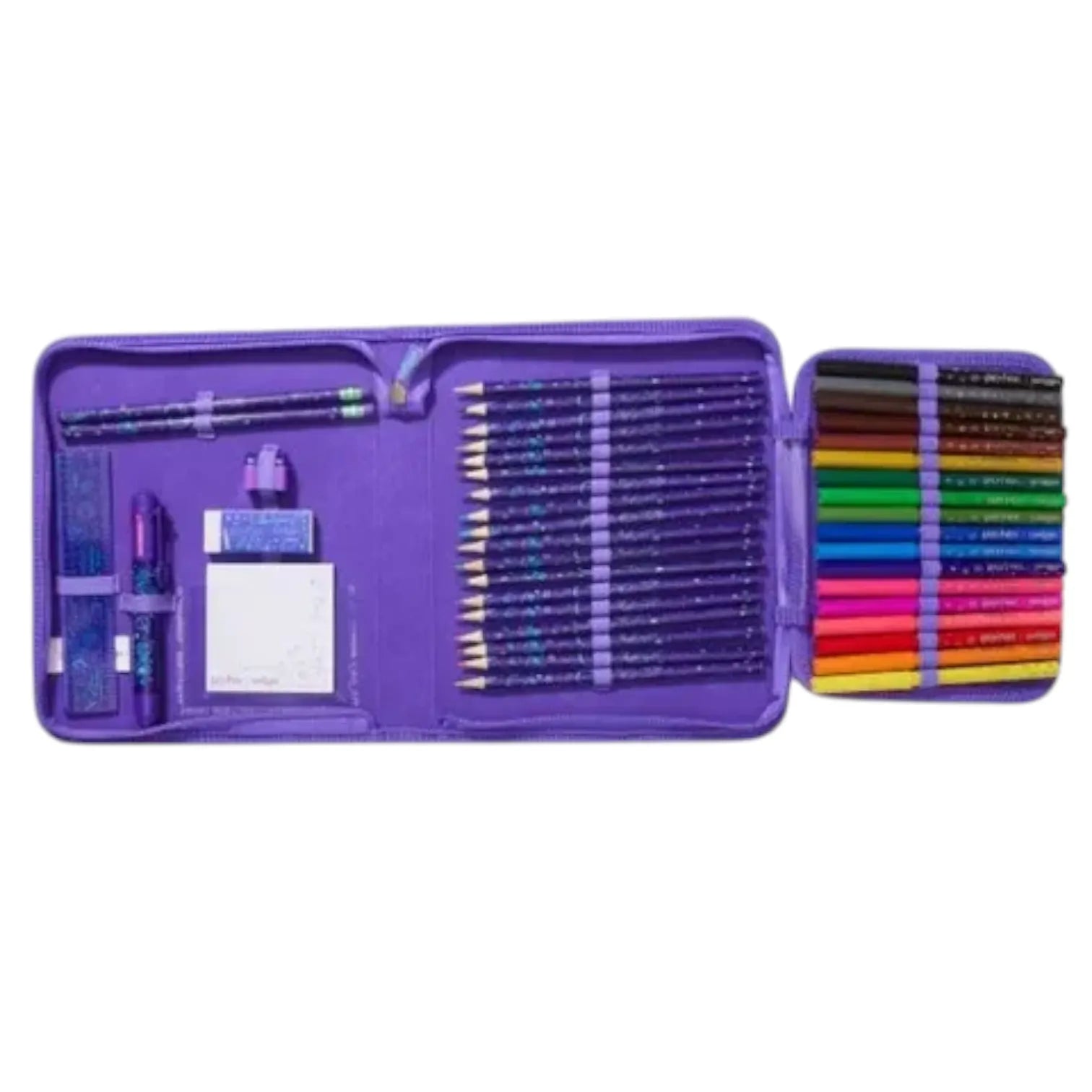 SMGL Harry Potter Purple Holographic Hardtop Stationery Gift Pack