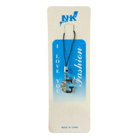 Sparkling Rhinestone Alphabet Initial Keychain