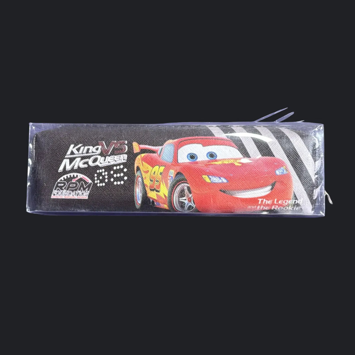 Sleek Zipper Stationery Pencil Pouch